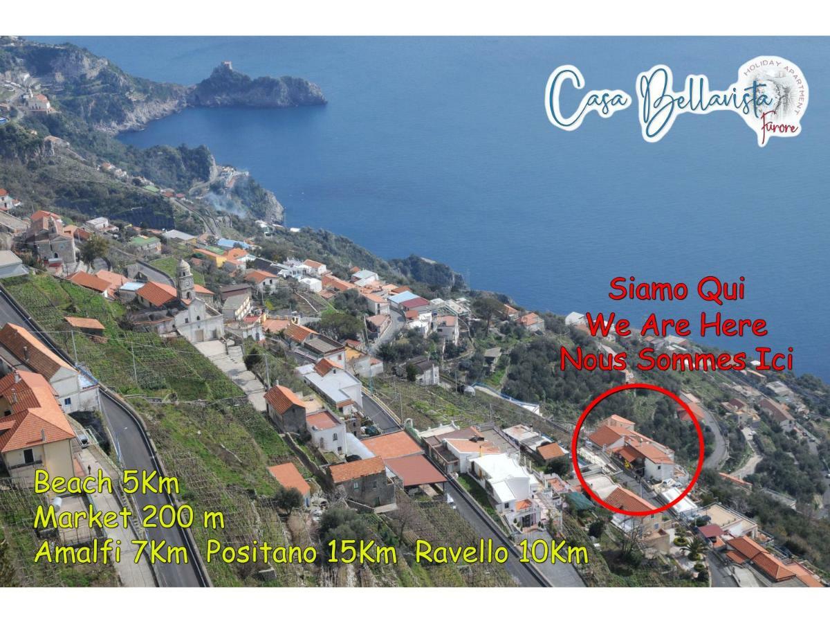 Casa Bellavista Villa Furore Exteriör bild